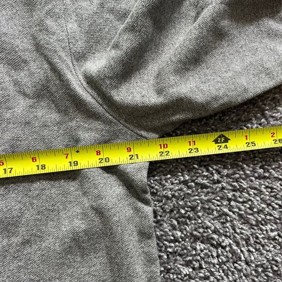 Polo Ralph Lauren Long Sleeved Polo Shirt Grey Cotton Embroidered Logo Size L - Picture 5 of 6